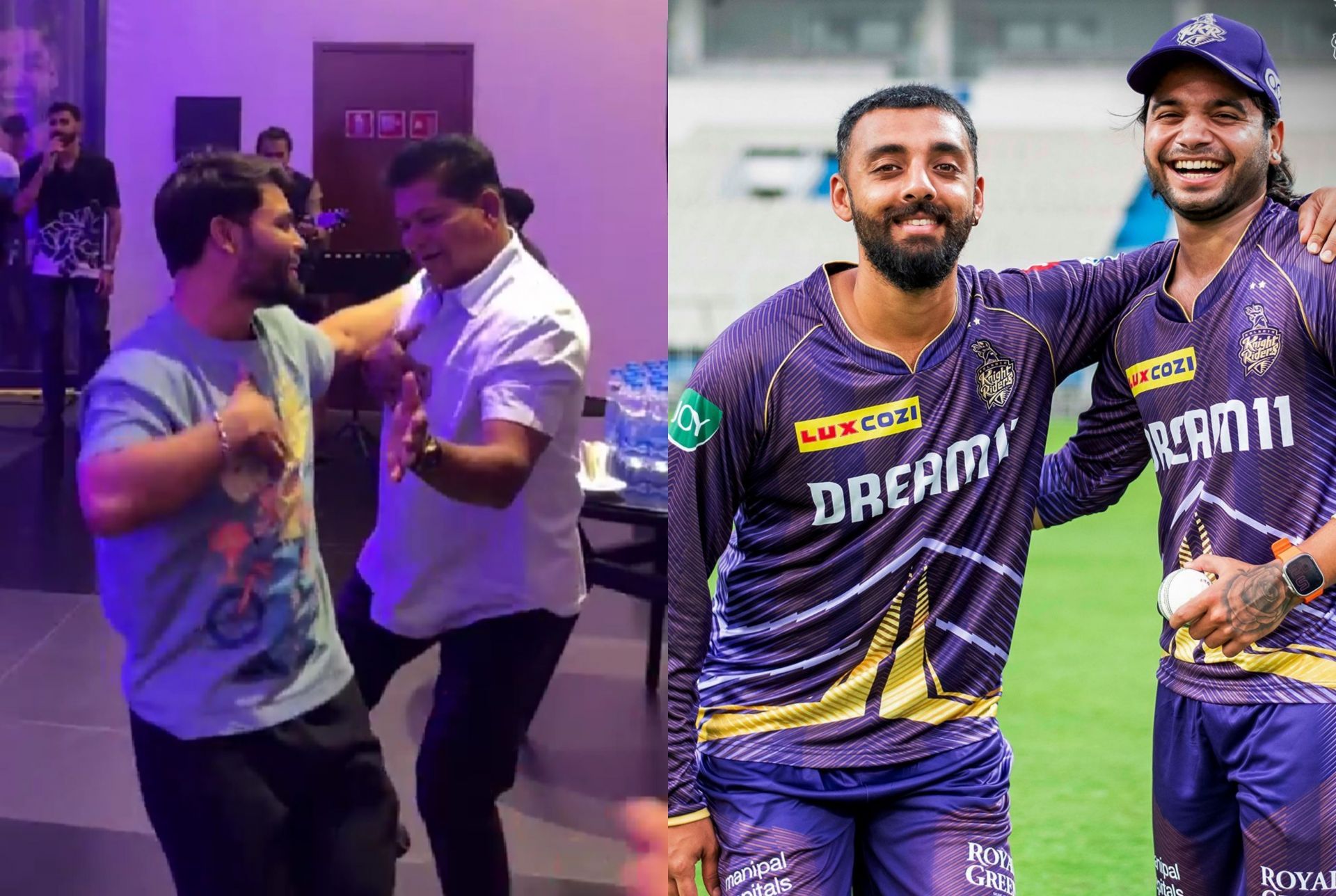 KKR contingent engage themselves in a team bonding session ahead of IPL 2024.