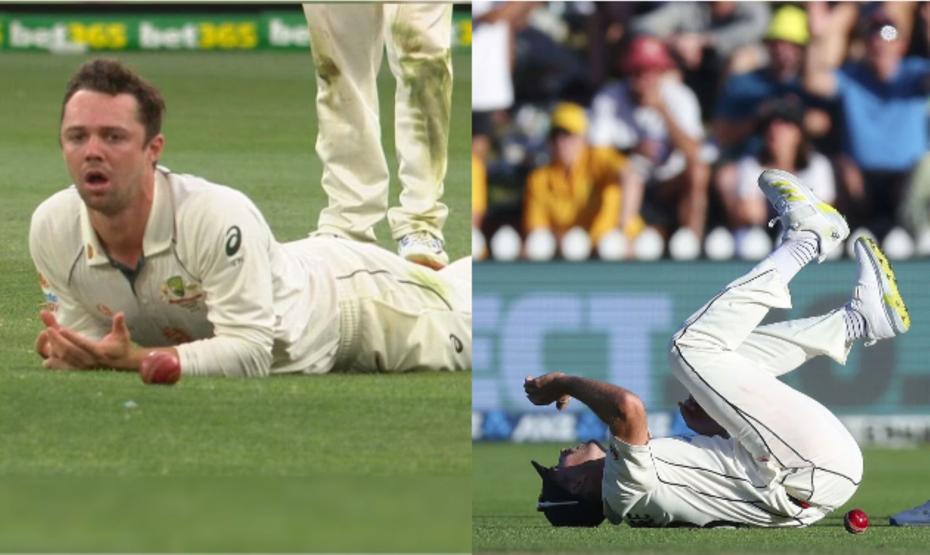 Even the best fielders have exhibited butter fingers to close a hard-fought Test-Match day