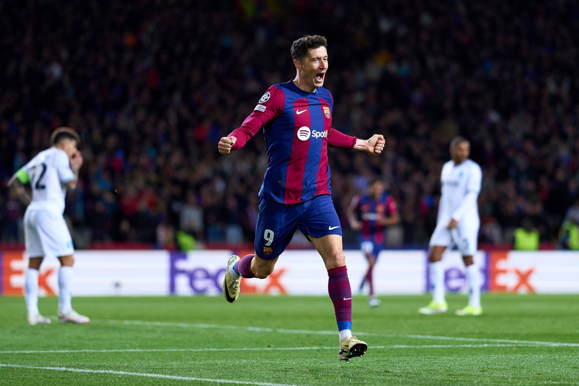 Robert Lewandowski remains a key figure at the Camp Nou.