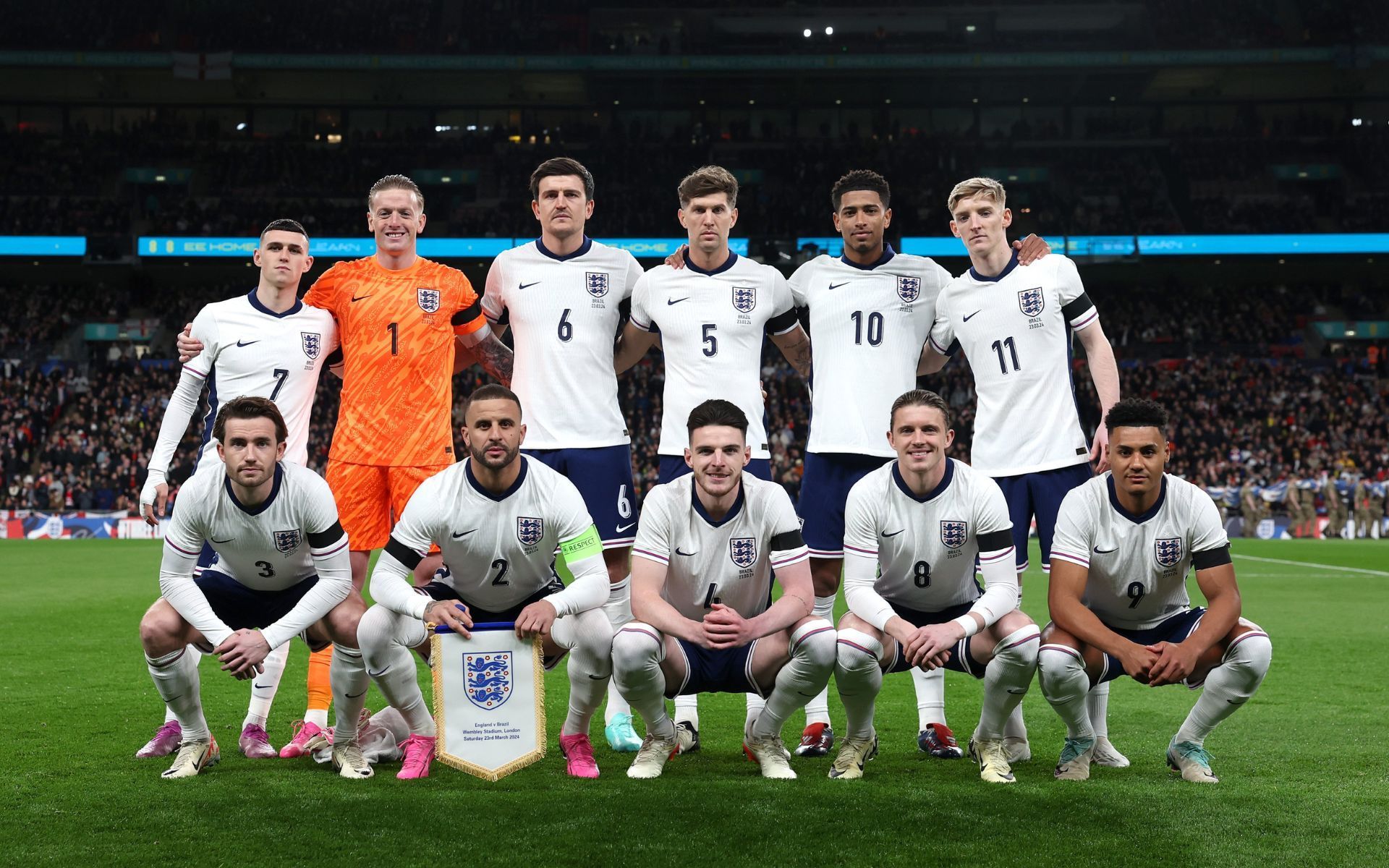 England face off with Belgium in an international friendly at Wembley this Tuesday