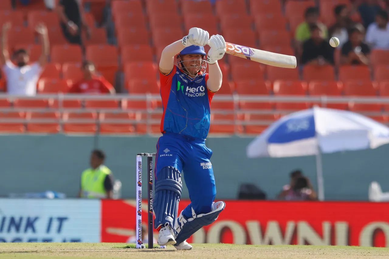 David Warner in action (credit: IPL)