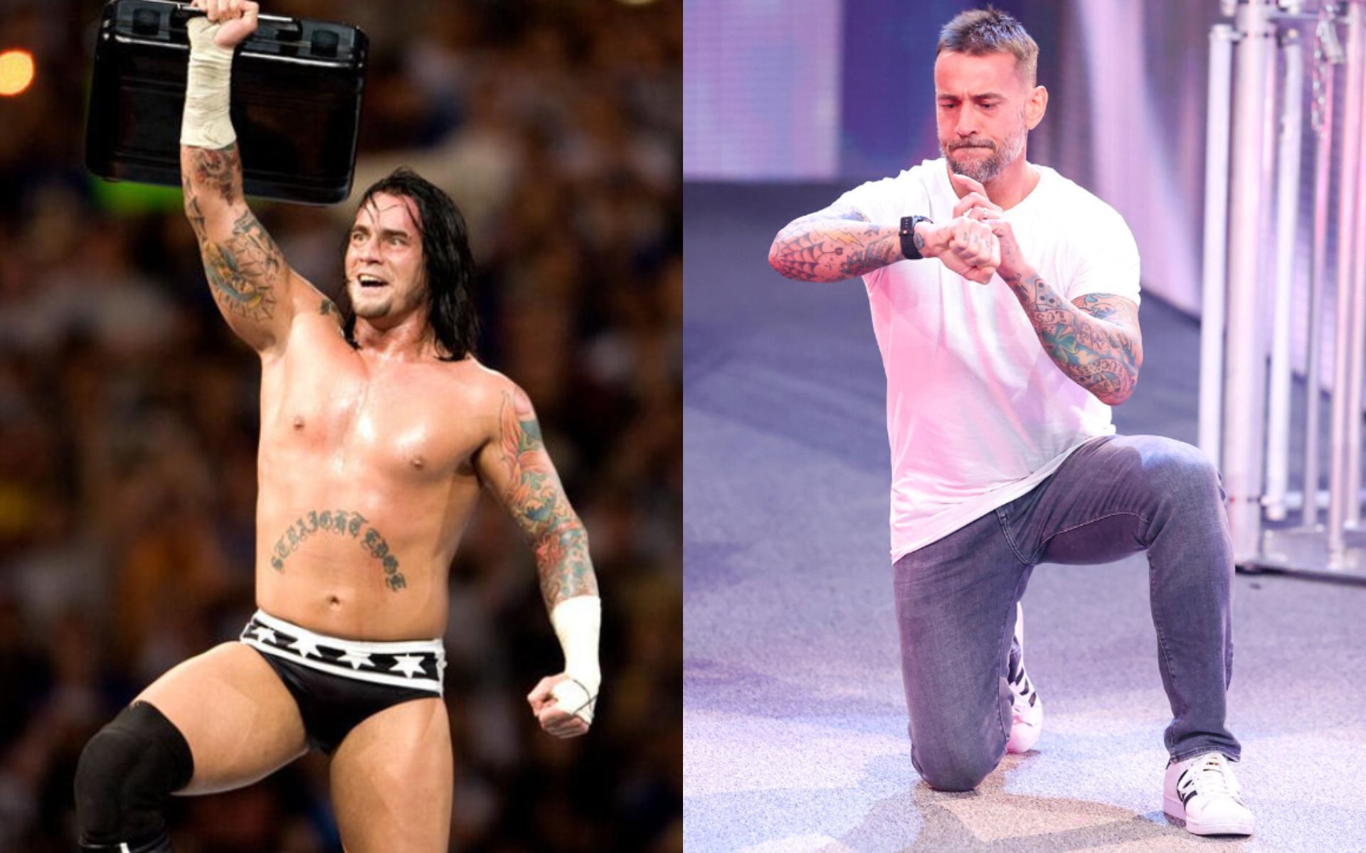 CM Punk is due to miss WrestleMania 40 due to recovery from torn triceps (Image source: WWE)