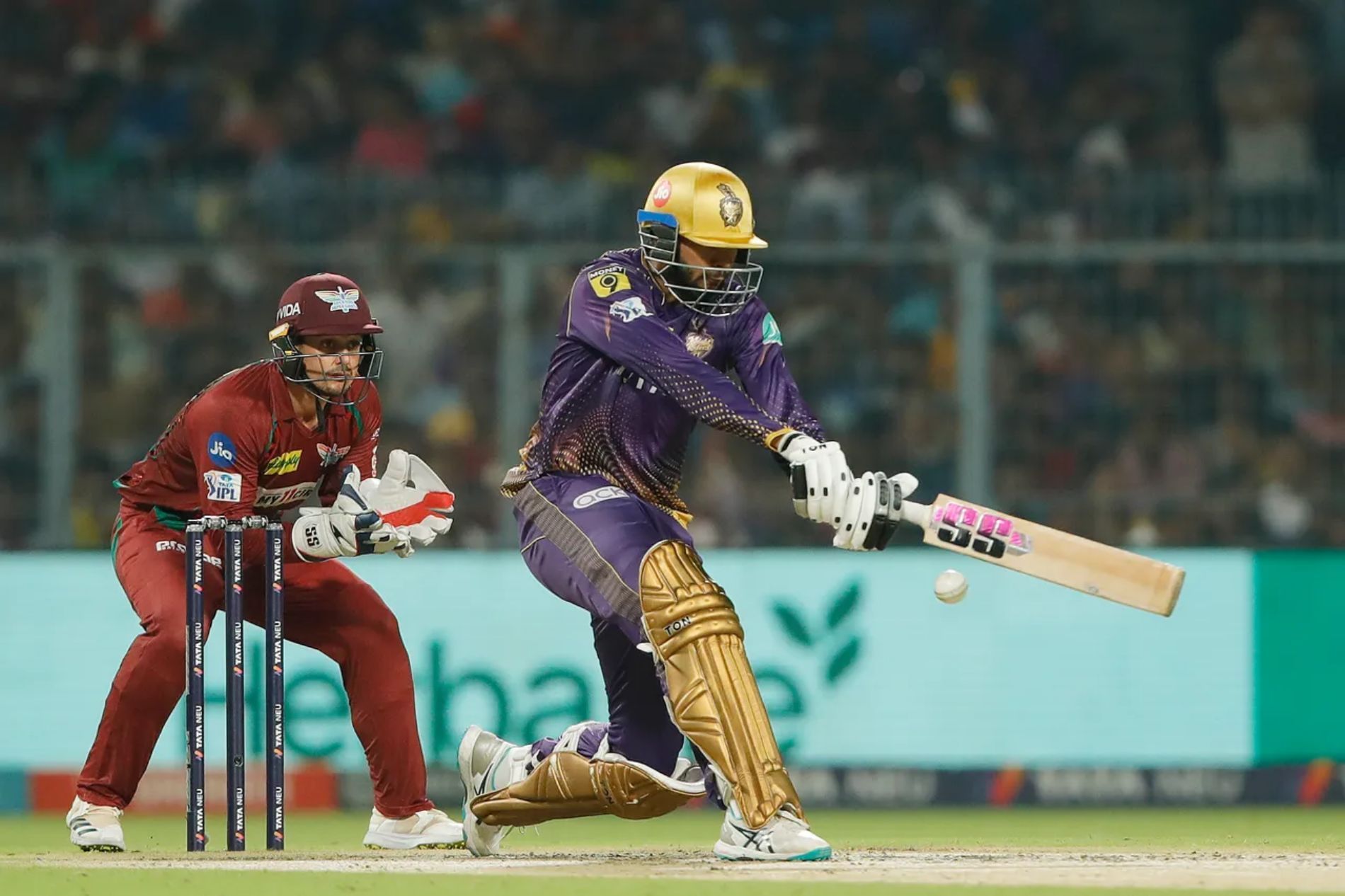 Venkatesh Iyer has had a mixed run with Kolkata Knight Riders. (Pic: iplt20.com)