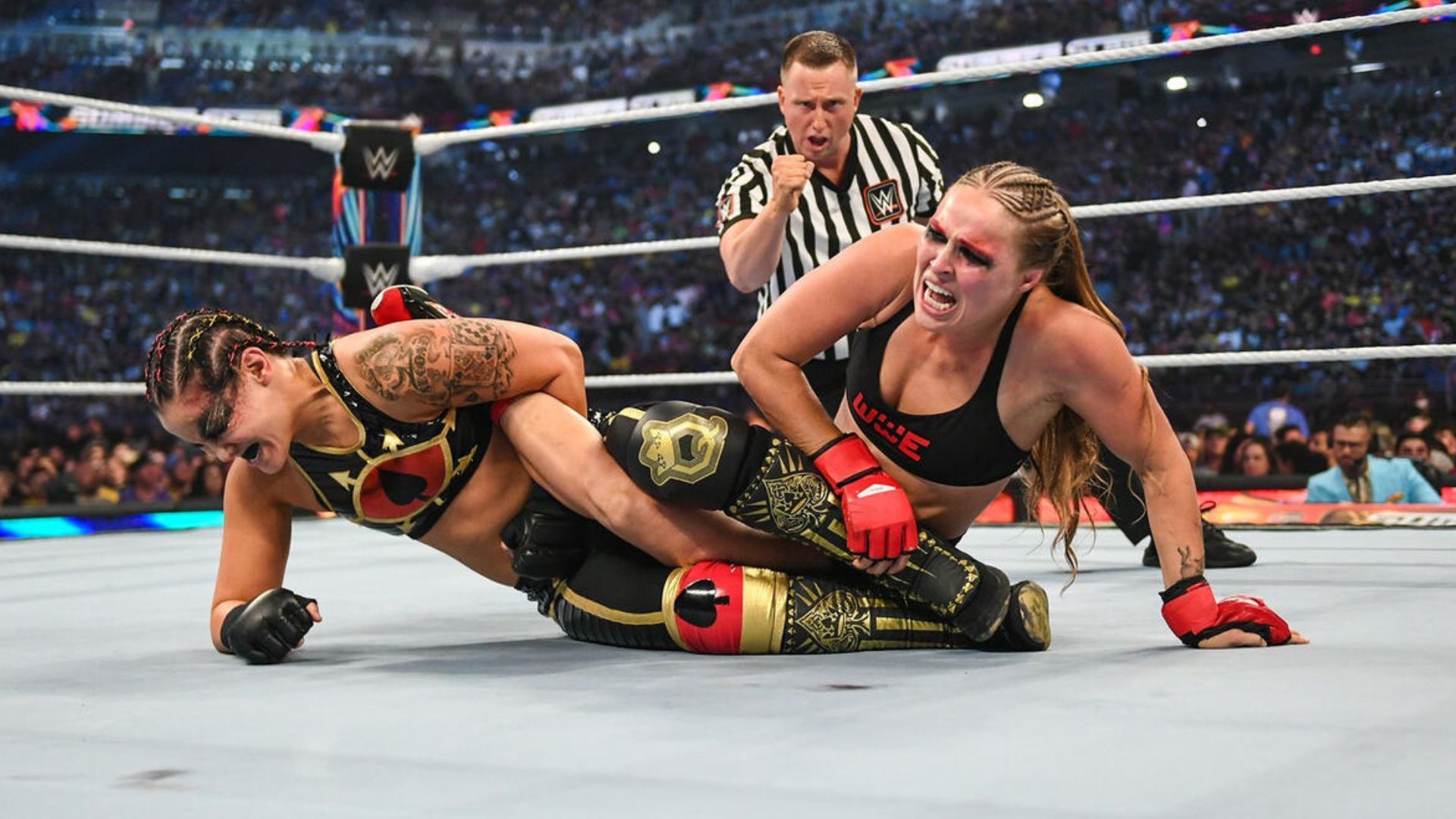 Ronda&#039;s last WWE match was against Shayna Baszler at SummerSlam 2023