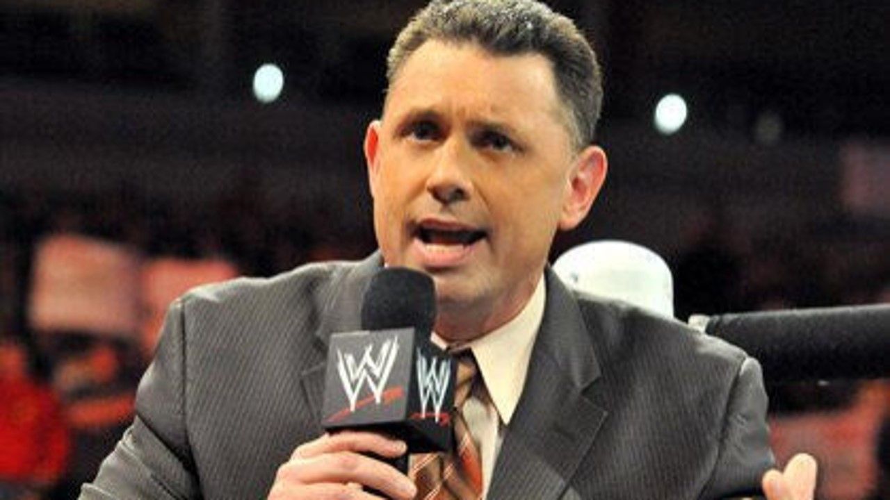 Michael Cole and Pat McAfee are the announcers for Monday Night RAW