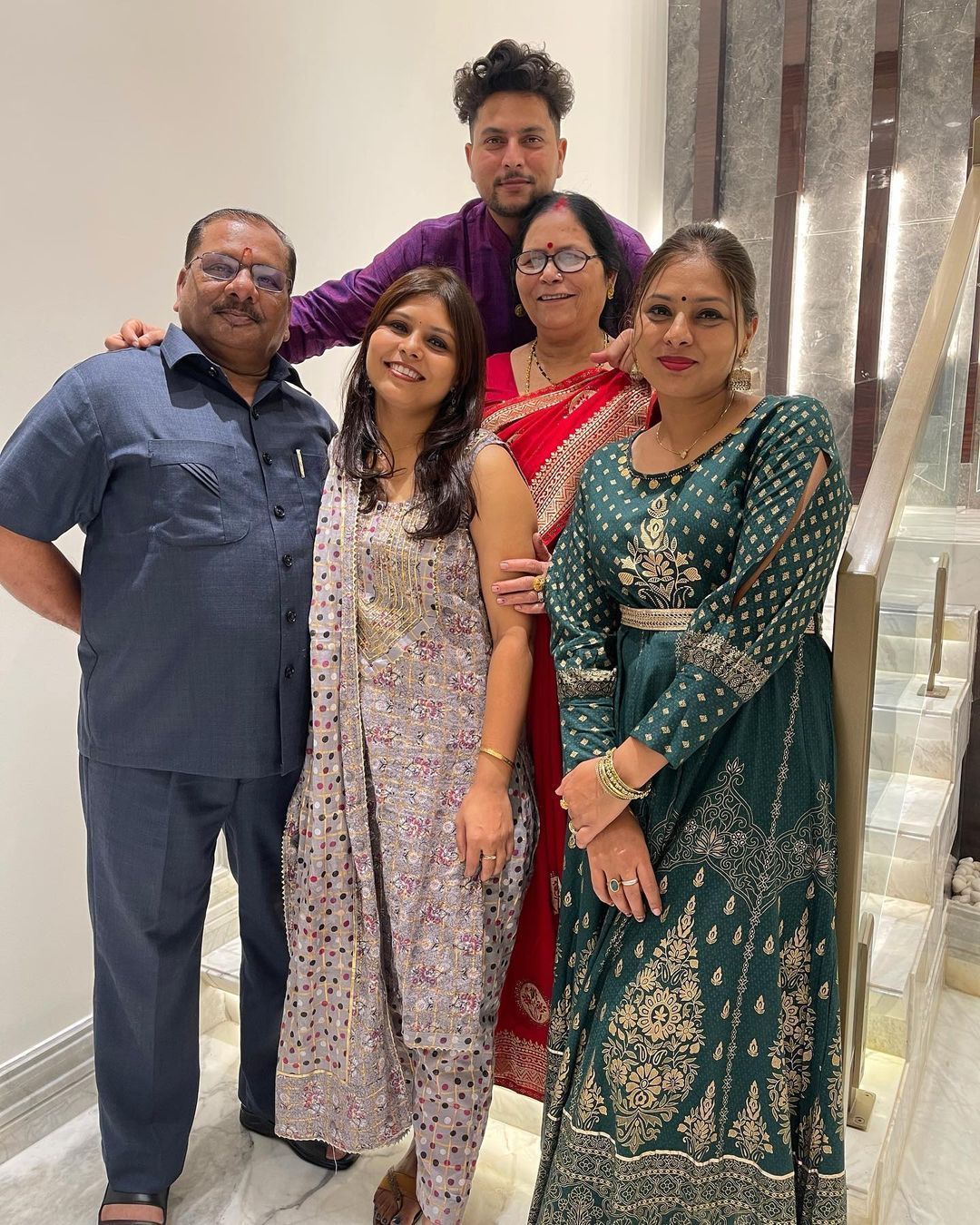 Kuldeep Yadav Family