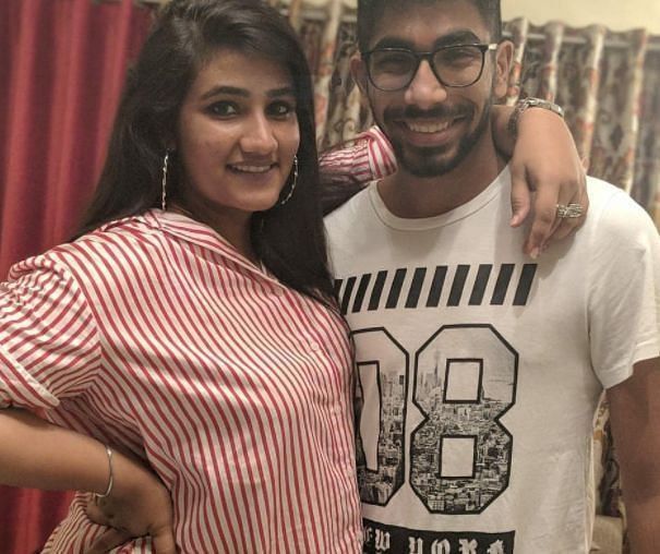 Jasprit Bumrah with his sister