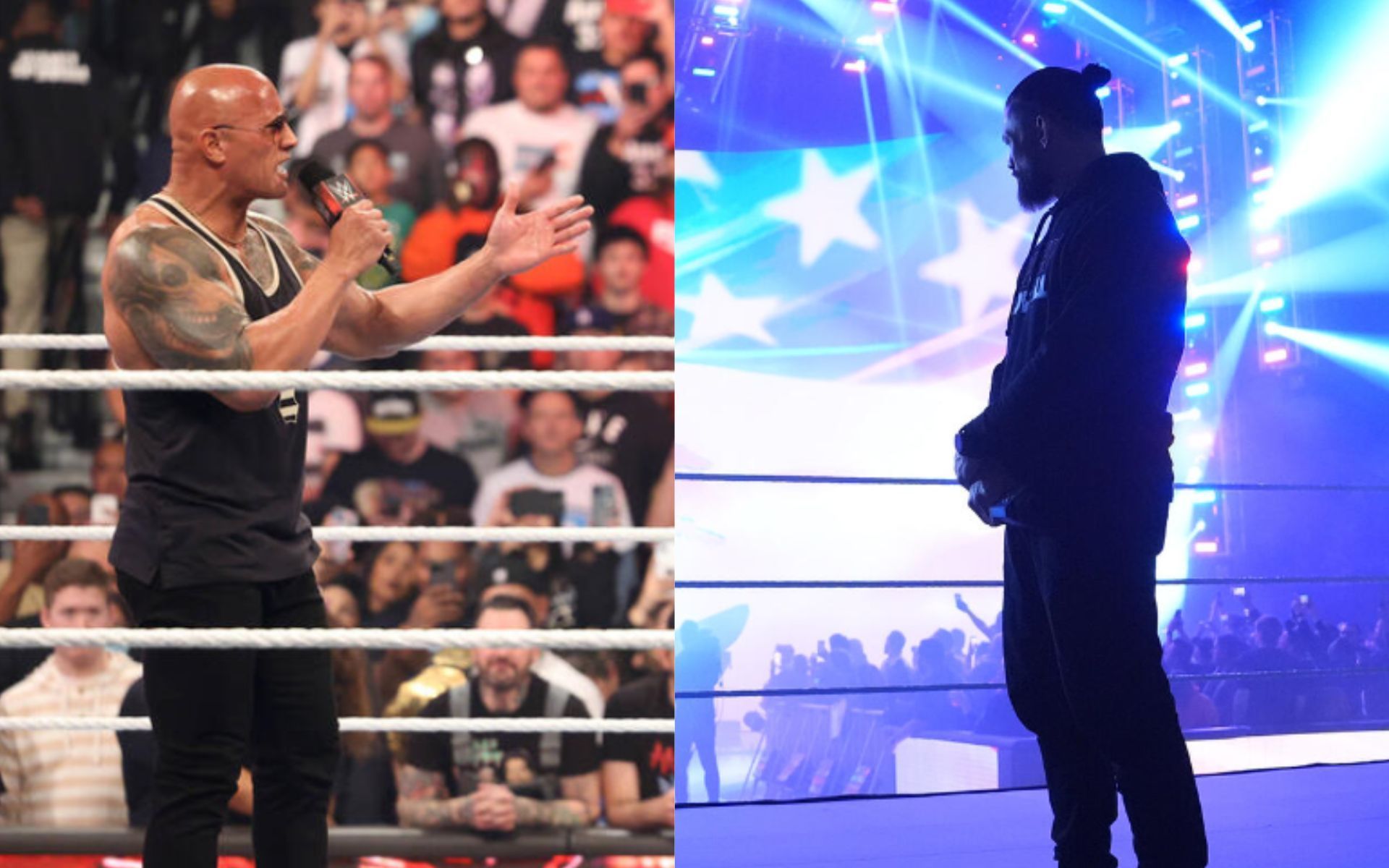 The Rock and Roman Reigns will team up at Night 1 of WrestleMania 40 (Image source: WWE)