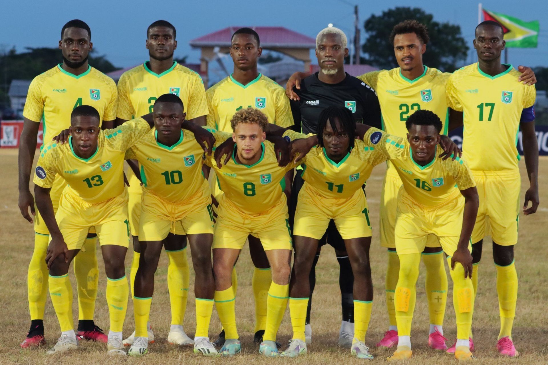 Guyana face Cape Verde on Thursday 