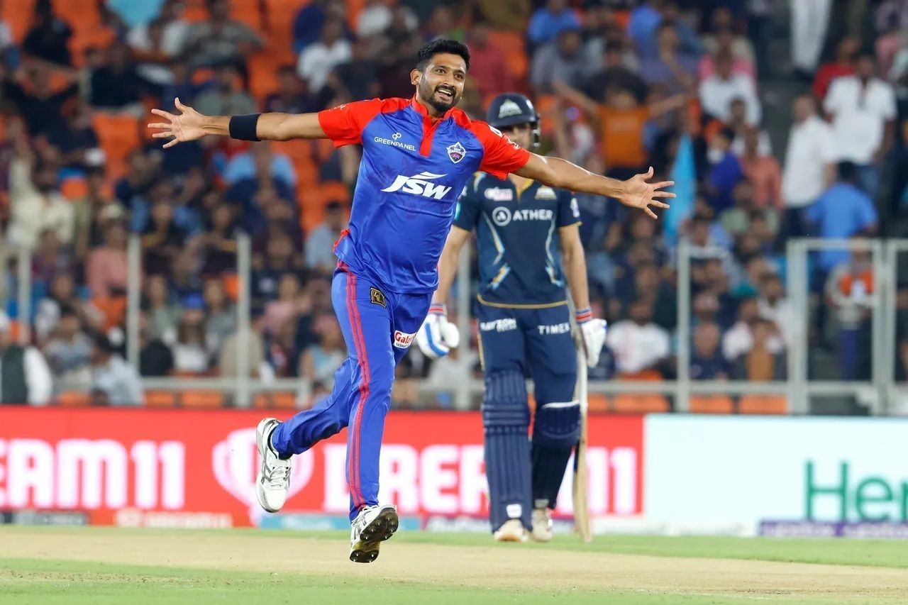 Khaleel Ahmed picked up nine wickets in as many games in IPL 2023. [P/C: iplt20.com]