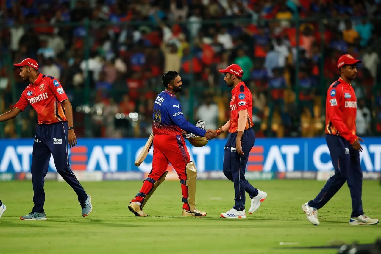 RCB beat PBKS in Bengaluru earlier tonight (Image: IPLT20.com)