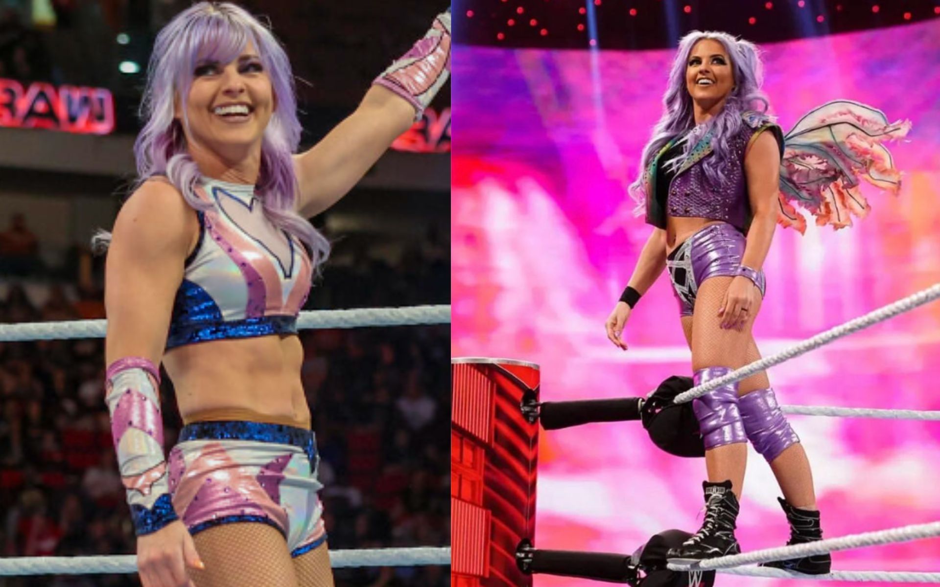 Candice LeRae showed a bit of an attitude change on WWE RAW recently. [Image credits: wwe.com &amp; Candice