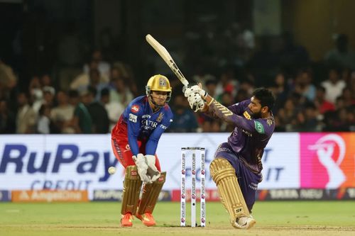 Venkatesh Iyer scored an impressive fifty against RCB. (Pic: BCCI/ iplt20.com)