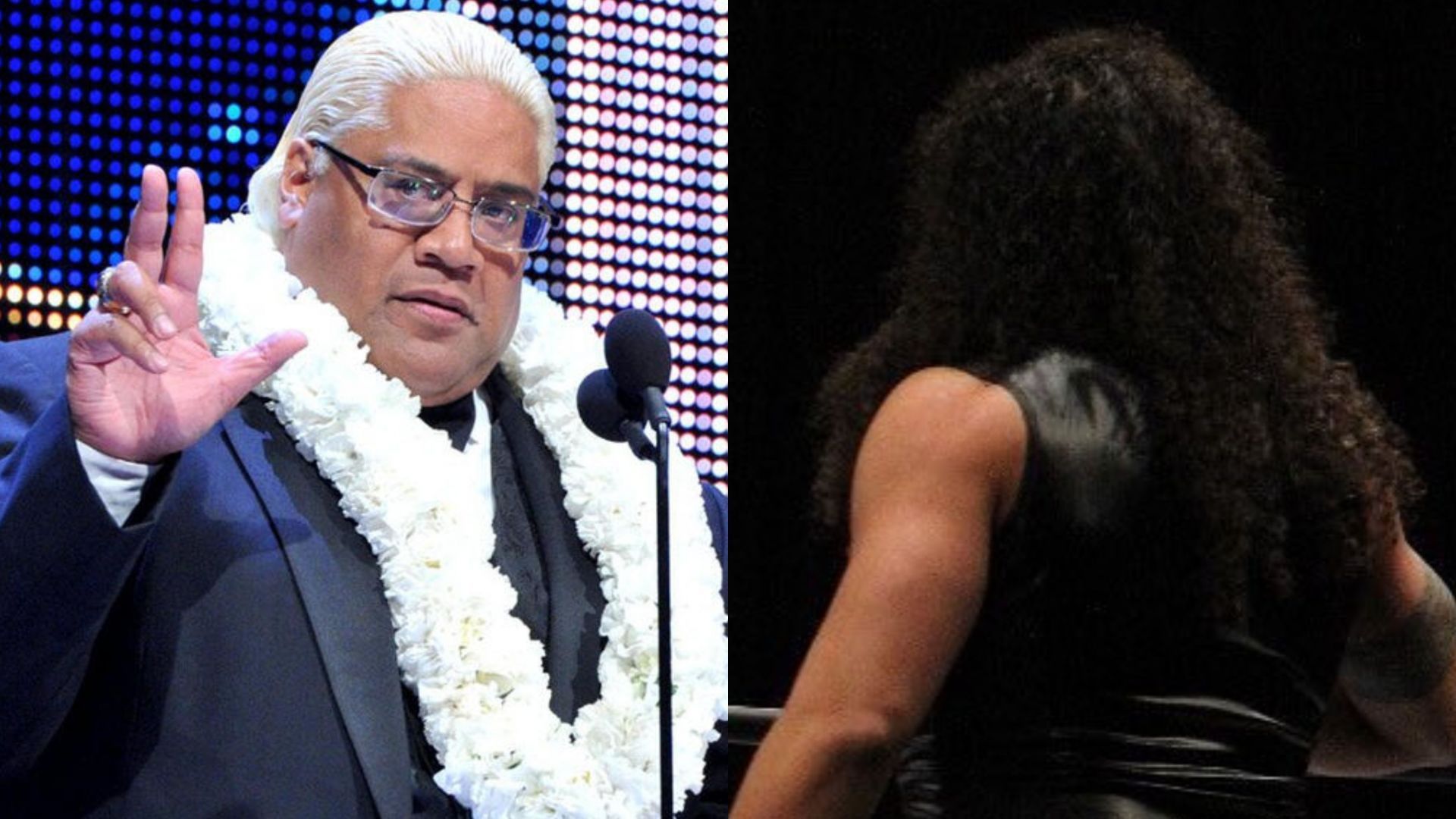 WWE Hall of Famer Rikishi (left) and Tama Tonga (right)