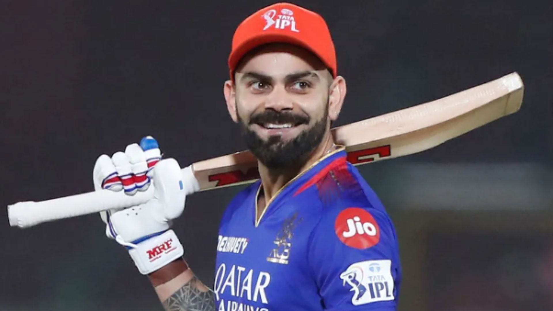 Virat Kohli during his 8th IPL century.