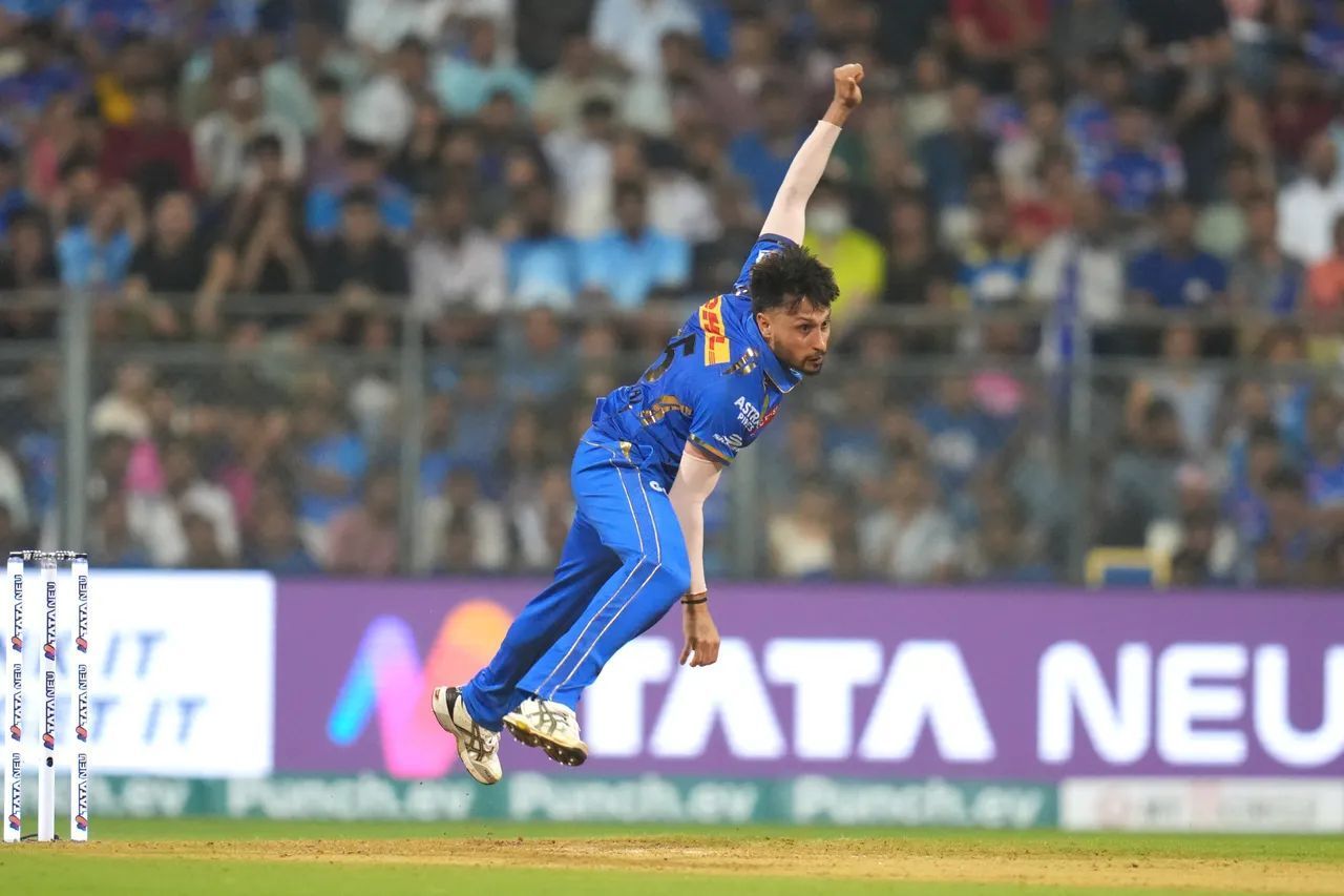 Akash Madhwal in action (Credits: IPL)