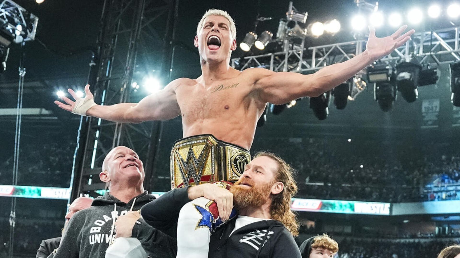 Rhodes finished his story last night at WrestleMania.