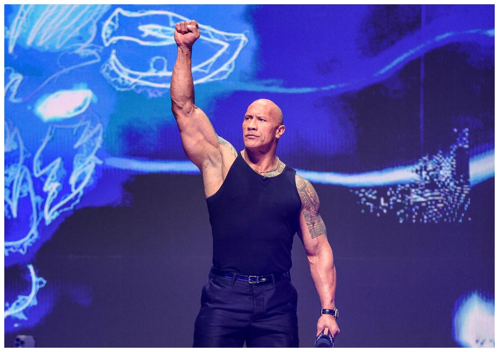 The Rock will compete on Night 1 of WrestleMania 40 (Phot credit: WWE.com)