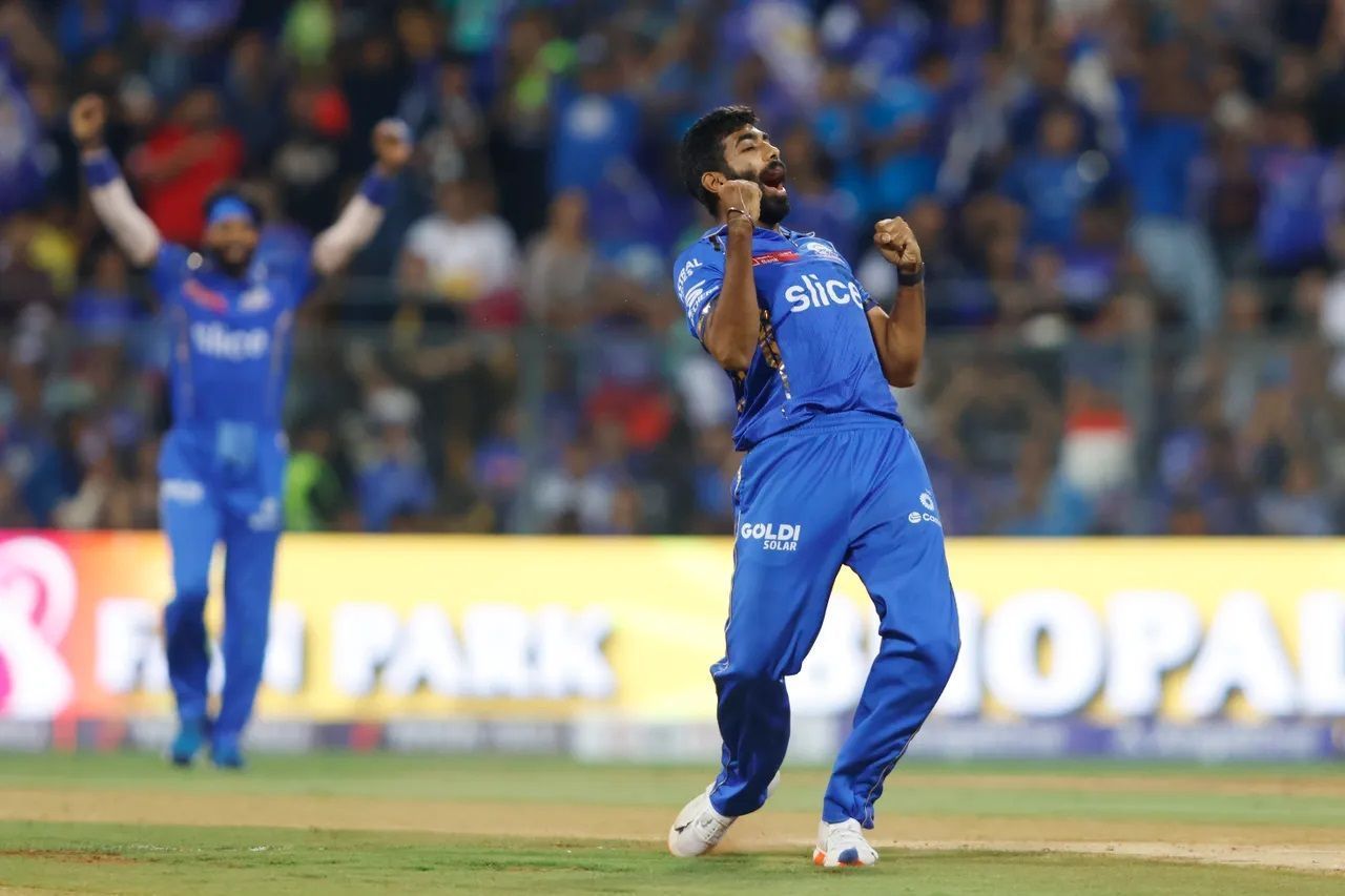 Jasprit Bumrah registered figures of 5/21 in four overs. [P/C: iplt20.com]