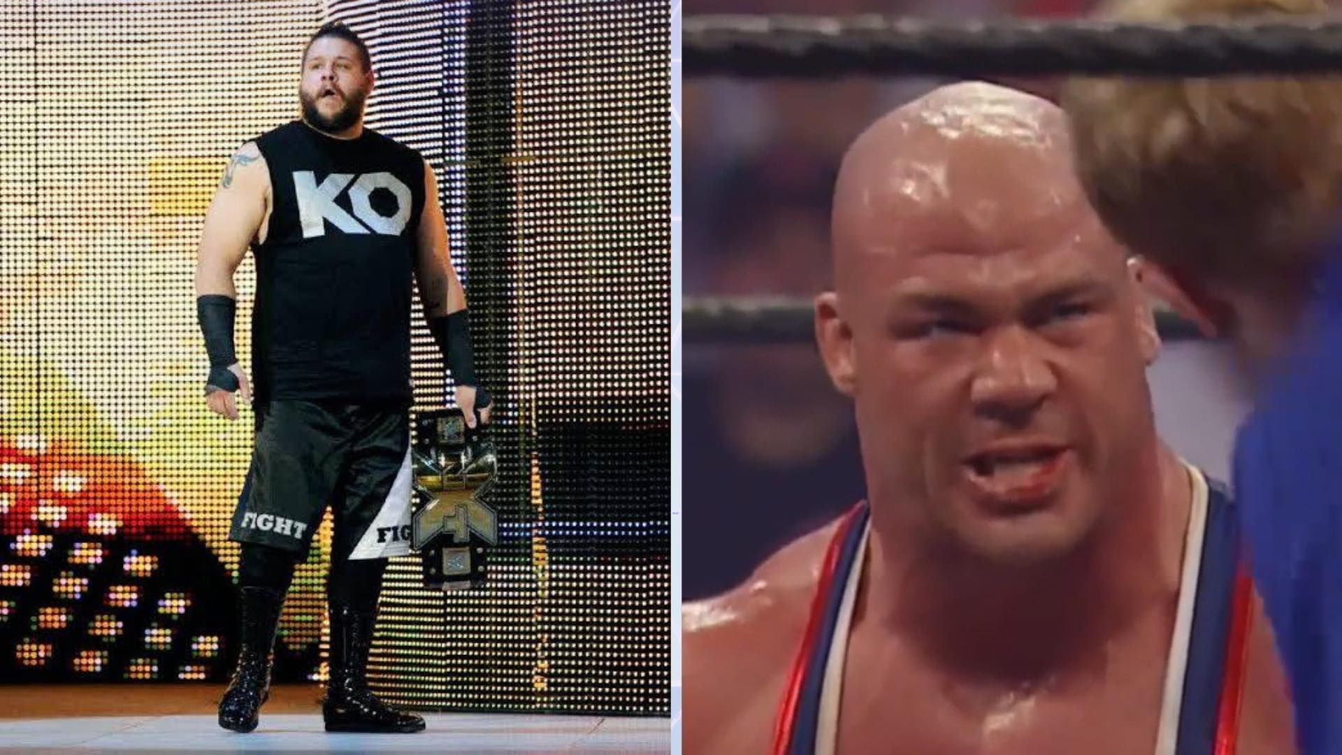 Kevin Owens and Kurt Angle