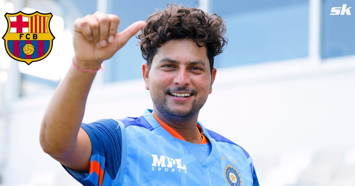 Kuldeep Yadav is a huge fan of Barcelona star Pedri