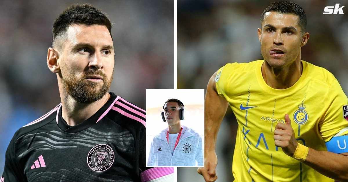 Bayern Munich star Jamal Musiala opened up about the GOAT debate between Lionel Messi and Cristiano Ronaldo