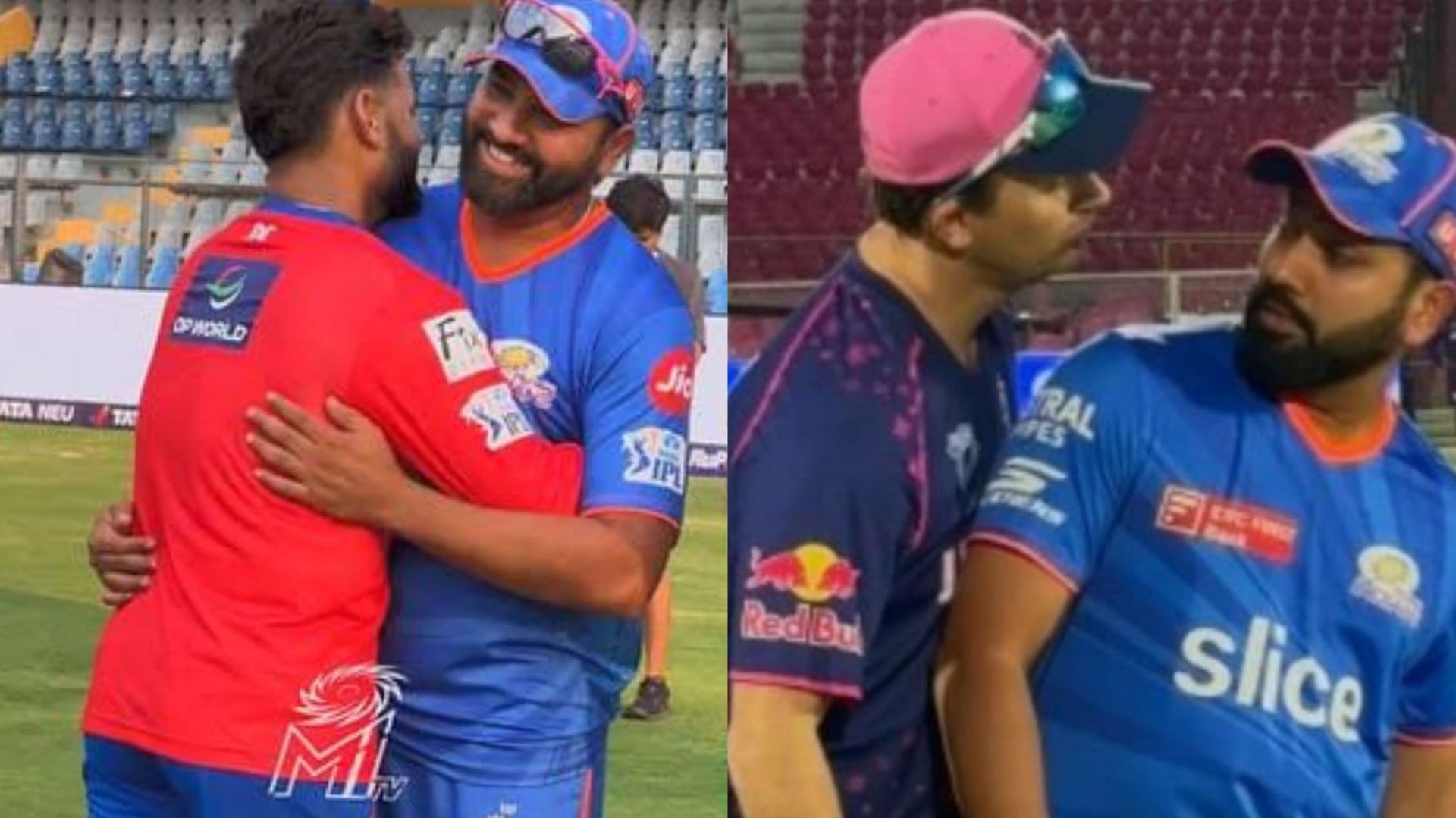 Rohit Sharma has a great bonding with many big names