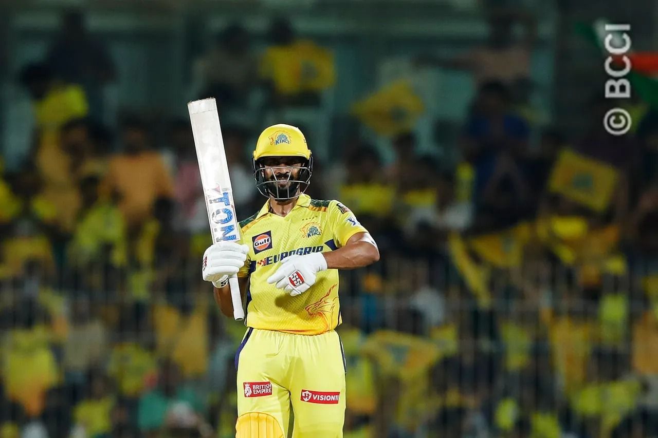 Ruturaj Gaikwad is easing into life as CSK captain [Image Courtesy: iplt20.com]