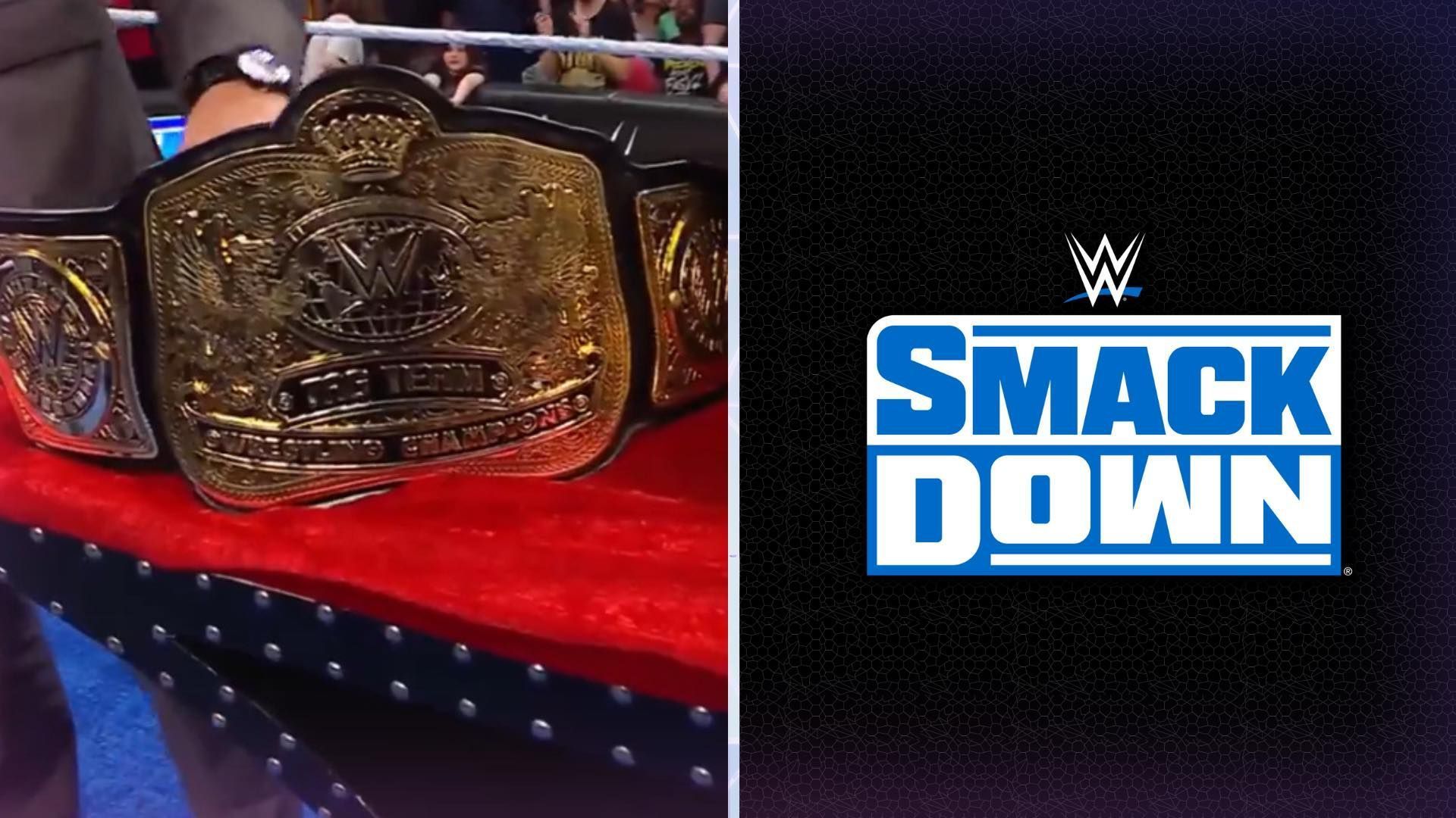 WWE comes up with new belt designs for the Tag team titles on Smackdown (Source- X/WWE)