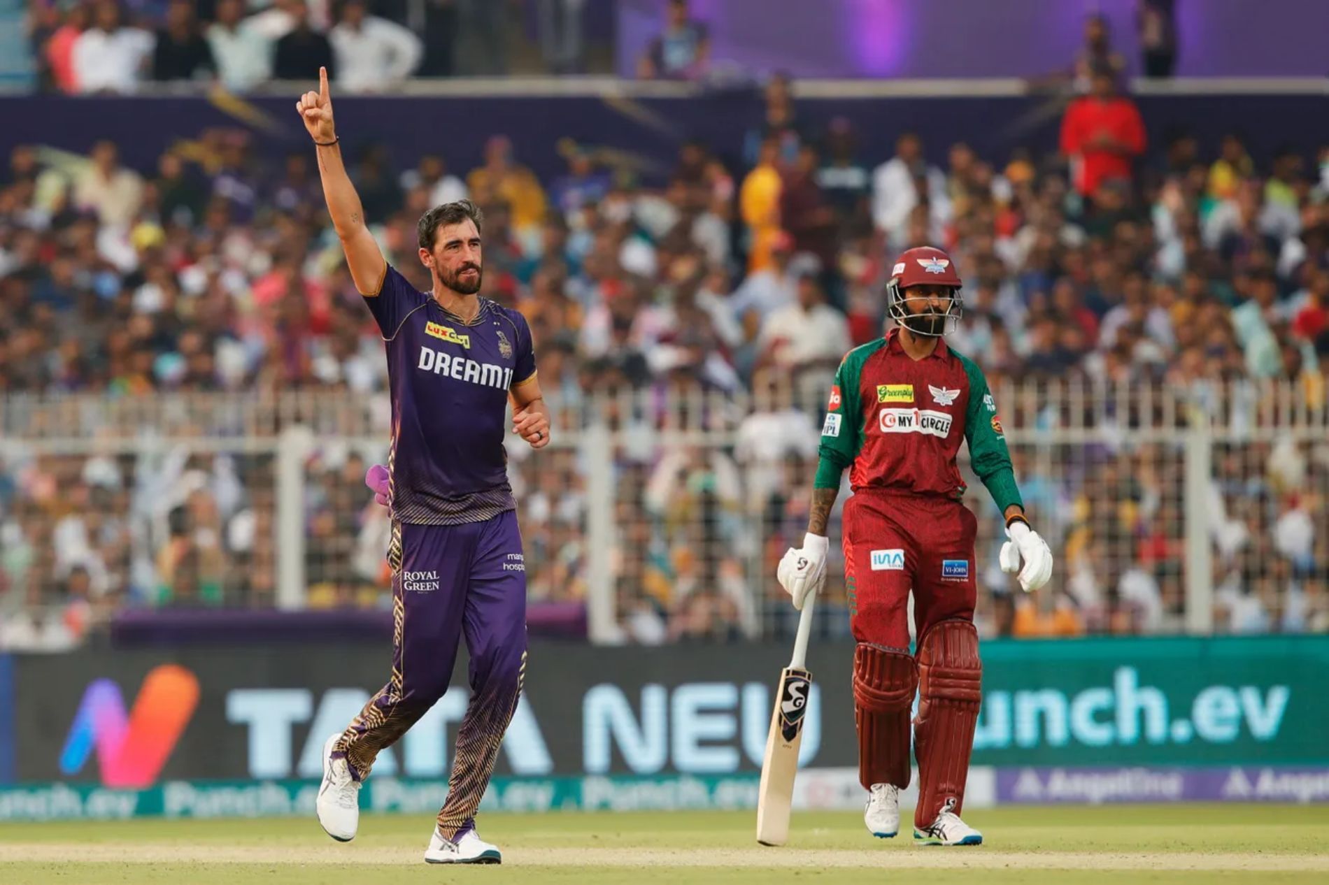 Kolkata Knight Riders left-arm pacer Mitchell Starc (Pic: BCCI/ iplt20.com)