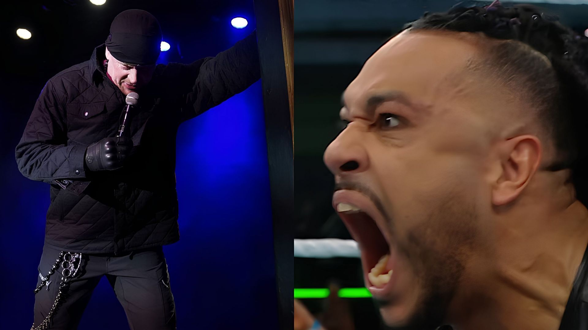 The Undertaker(left) and Damian Priest(right)