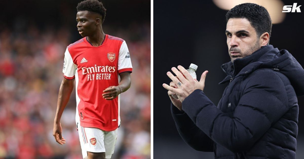 Mikel Arteta explained why Bukayo Saka sat out Arsenal