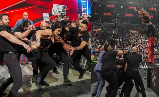 WWE WrestleMania XL में होने वाले चैंपियनशिप मैच से पहले दो टॉप Superstars ने मचाई तबाही, एक-दूसरे पर जमकर फूटा गुस्सा