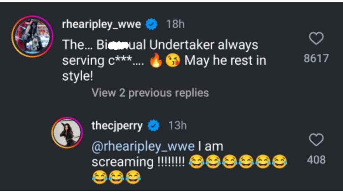 WWE: CJ Perry reacts to Rhea Ripley's edgy nickname for Damian Priest