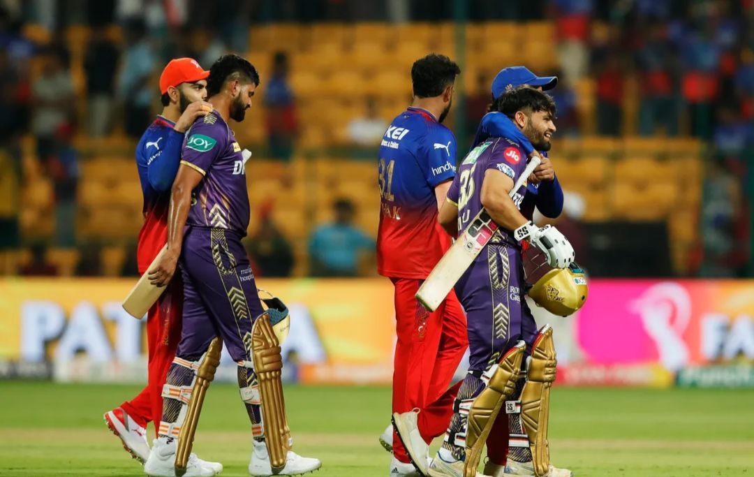 KKR will lock horns with RCB on Sunday 