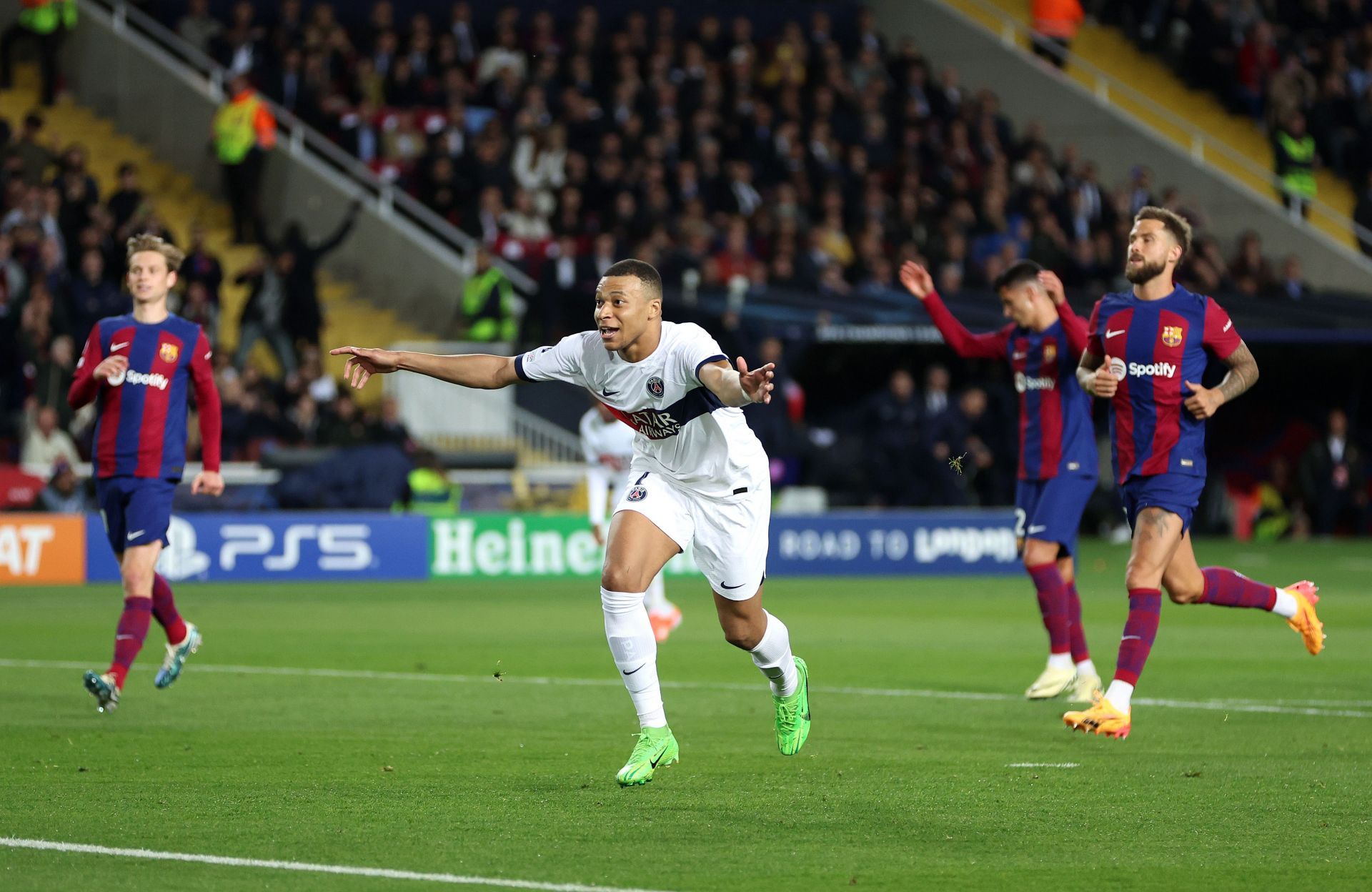 FC Barcelona v Paris Saint-Germain: Quarter-final Second Leg - UEFA Champions League 2023/24