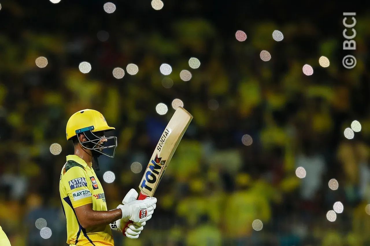 Gaikwad sparkled against SRH at Chepauk (Pic Credits: BCCI)