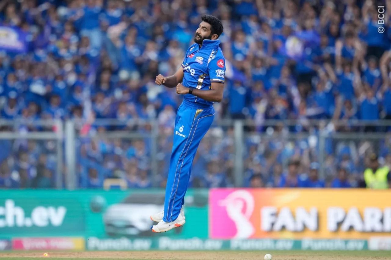 Jasprit Bumrah was in his element [Image Courtesy: iplt20.com]