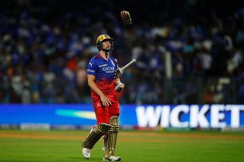 Will Jacks was dismissed cheaply in RCB's previous game against MI. [P/C: iplt20.com]