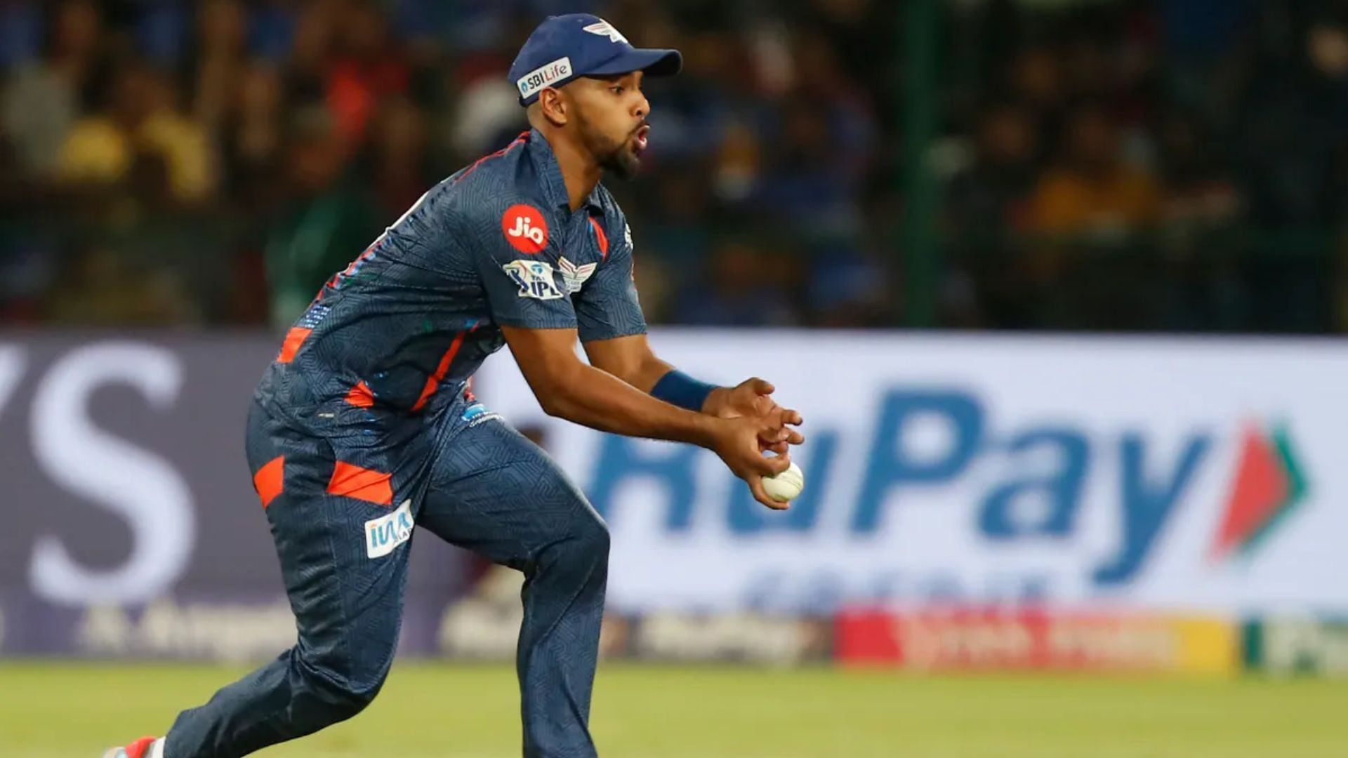 Nicholas Pooran in action (credit: iplt20.com)