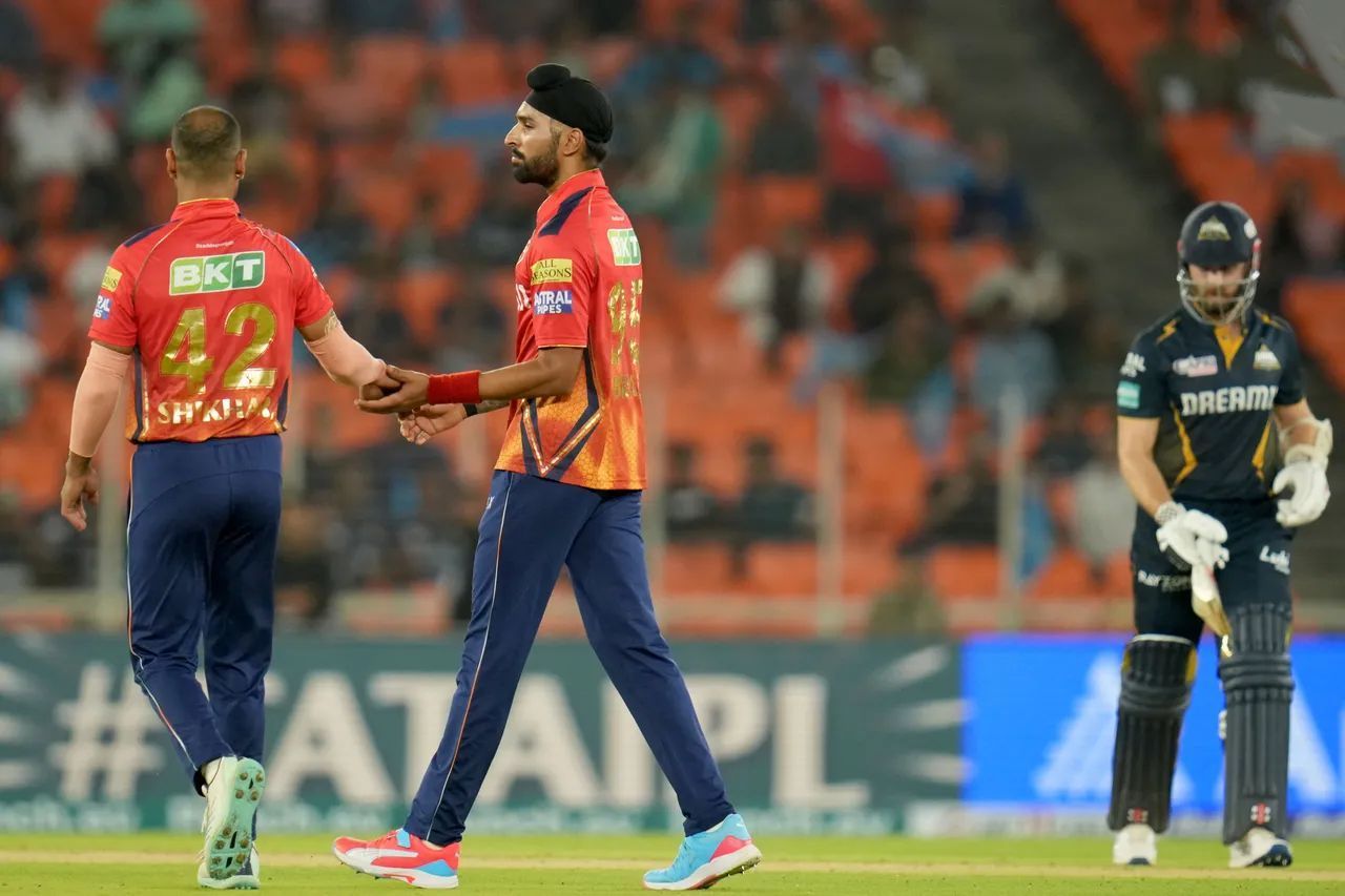 Harpreet Brar has done a decent job with the ball. (Pic: BCCI/ iplt20.com)