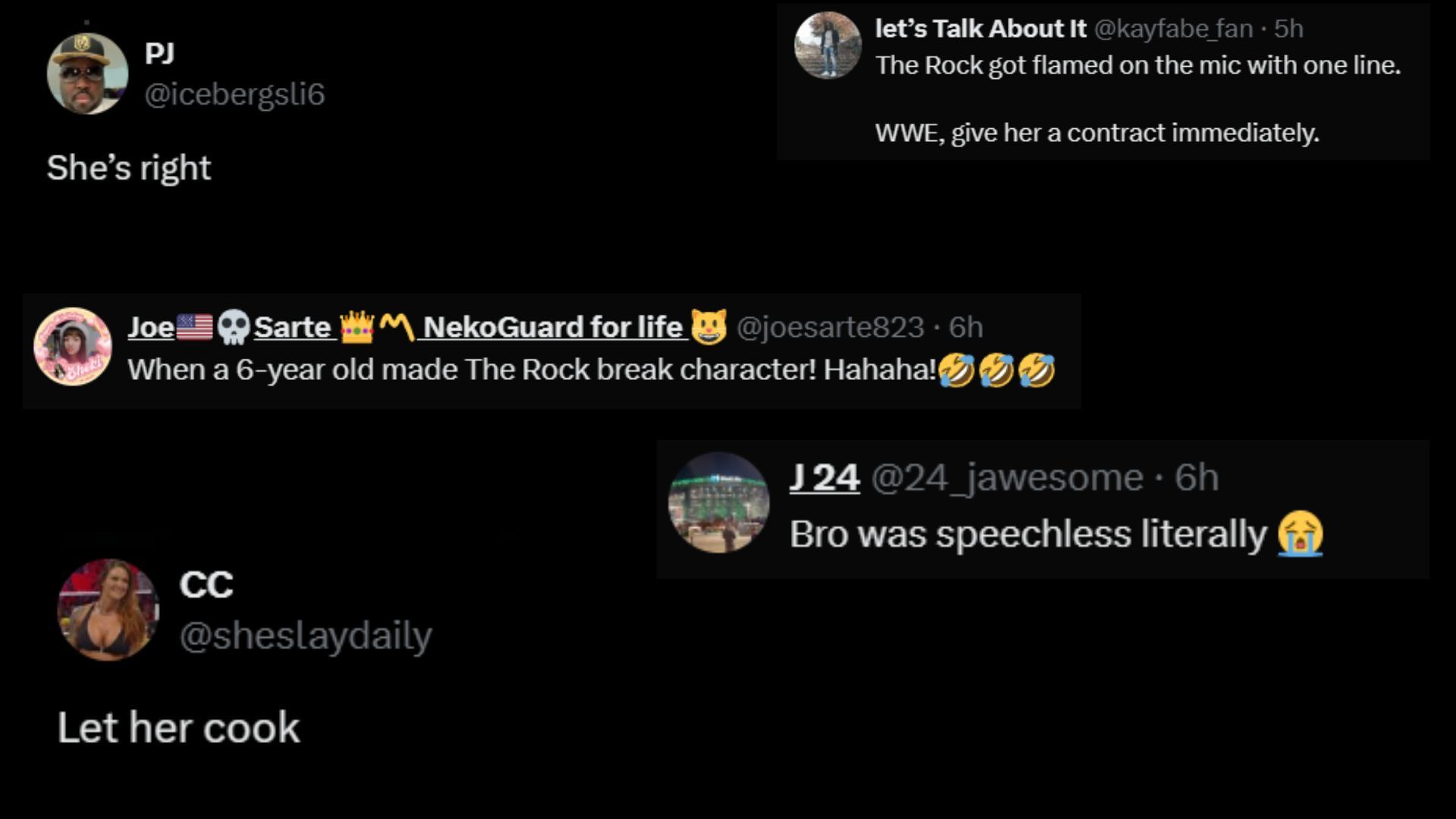 Screengrab of fans&#039; reactions on X/Twitter.