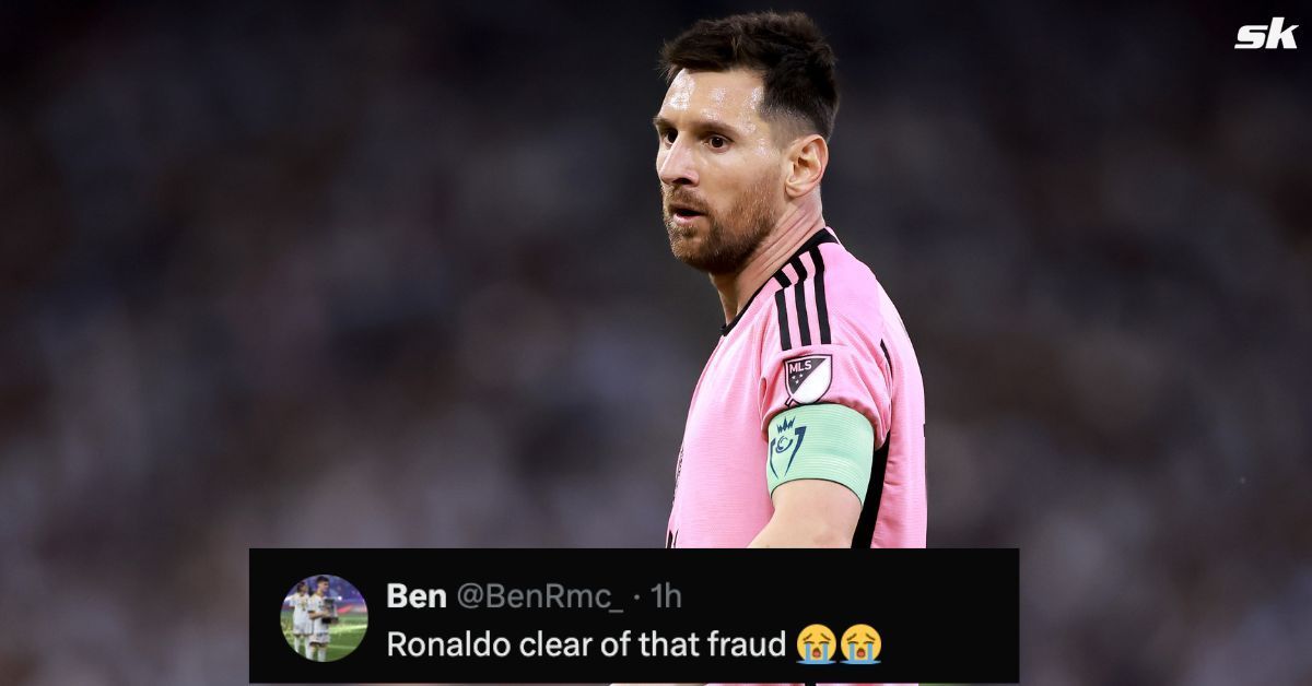 Fans trolled Lionel Messi on X 