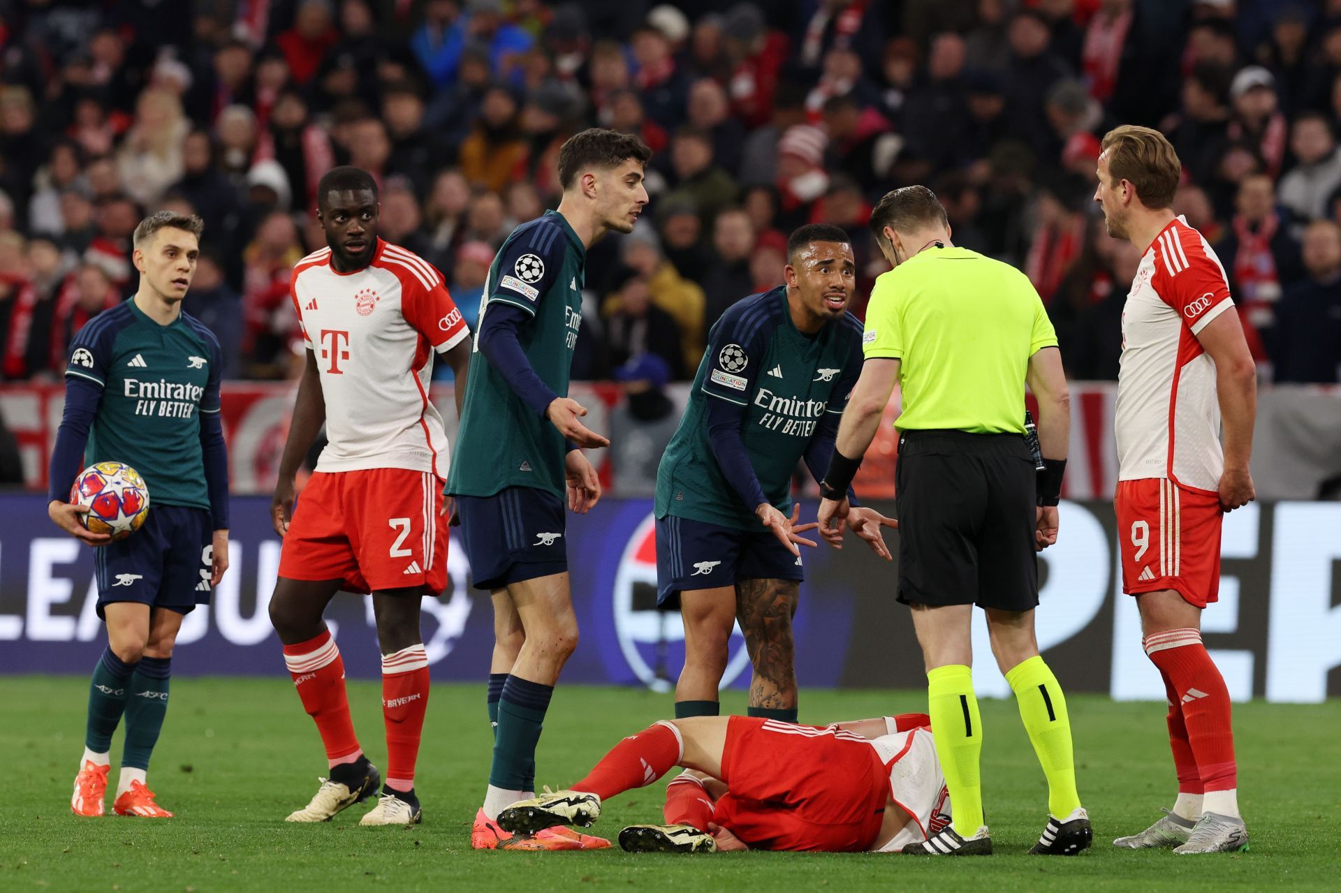 FC Bayern M&uuml;nchen v Arsenal FC: Quarter-final Second Leg - UEFA Champions League 2023/24