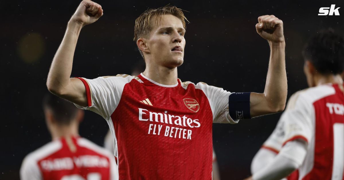 Arsenal midfielder Martin Odegaard