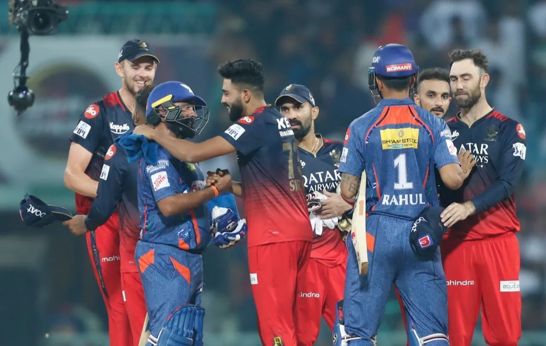 Royal challengers Bangaluru to host Lucknow Super Giants on Tuesday 