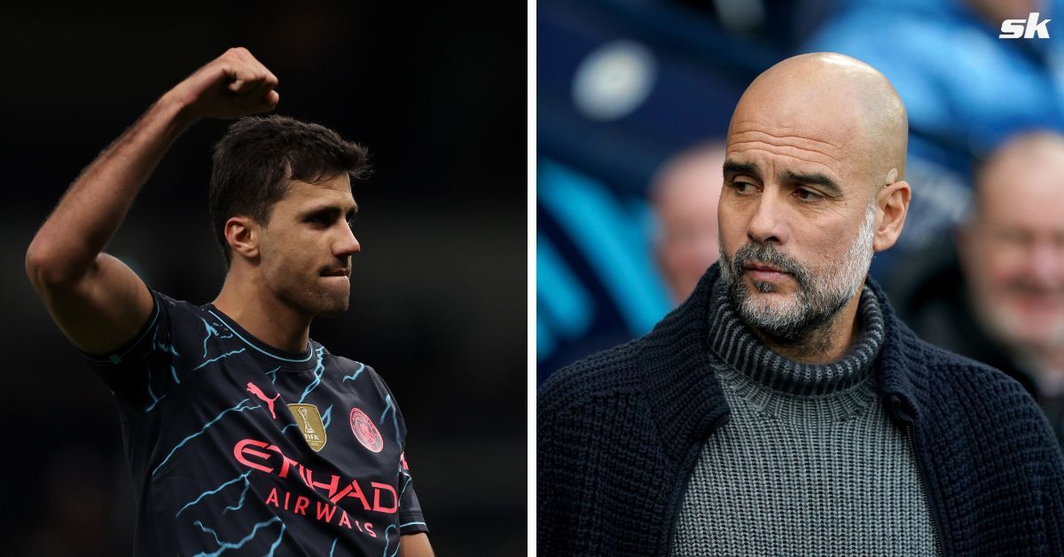&ldquo;He told me that he will rest on Wednesday against Real Madrid&rdquo; - Guardiola cracks joke about chat with Rodri before second leg clash