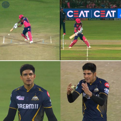 Shubman Gill was upset with decision made by third umpire (Image: BCCI/IPL)