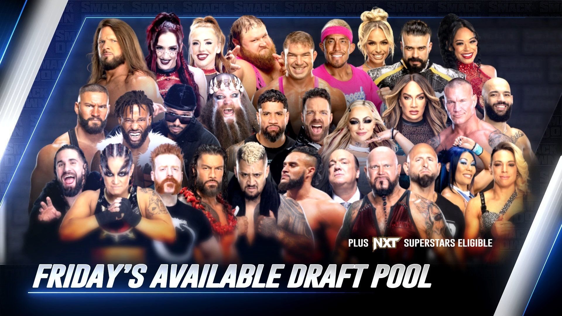 5 Things we learned from the 2024 WWE Draft pools Potential group