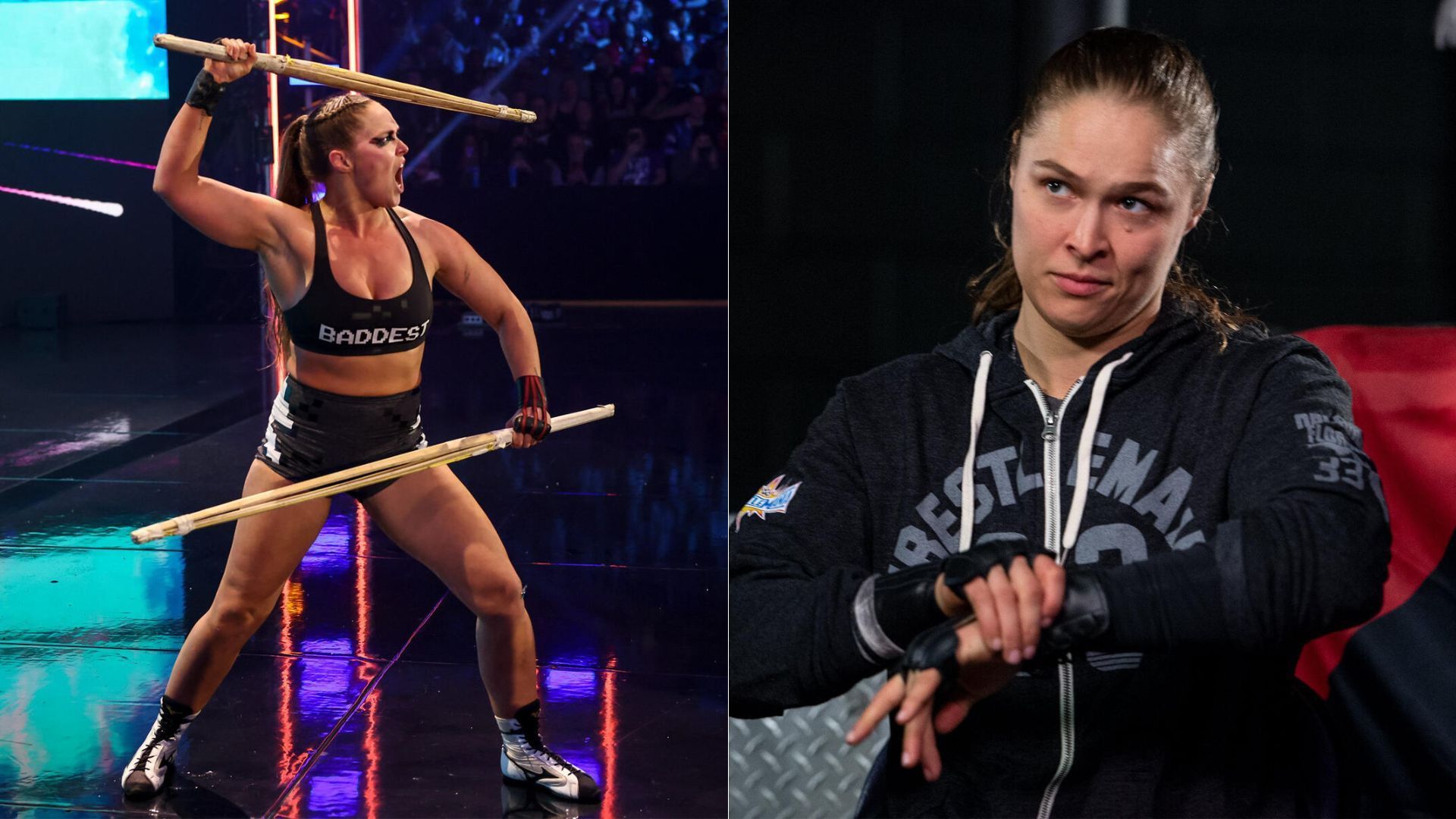 Ronda Rousey is a former RAW and SmackDown Women